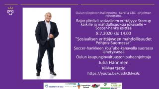 Juha Hänninen 8.7.2020