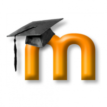 Moodle logo M